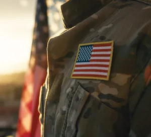 A United States service member&rsquo;s uniform